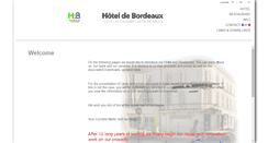 Desktop Screenshot of hotel-de-bordeaux.com
